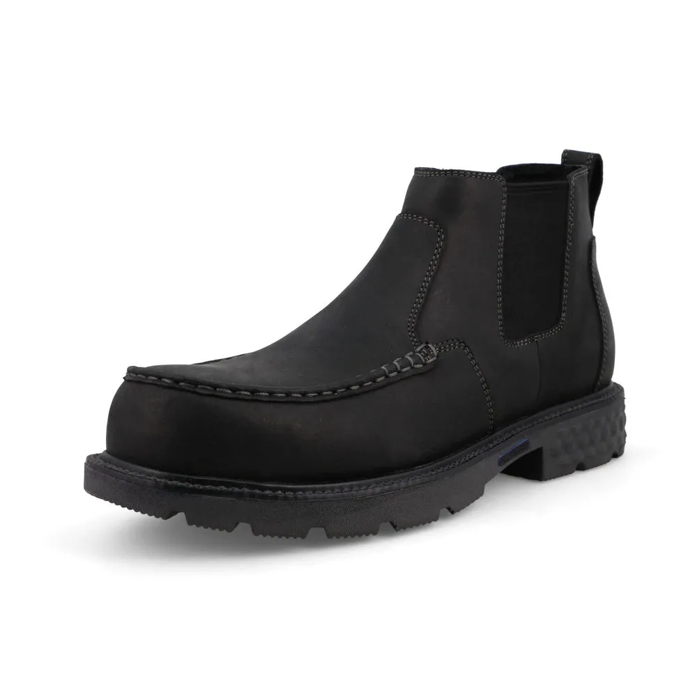 Twisted X 4″ Work Chelsea Boot Black